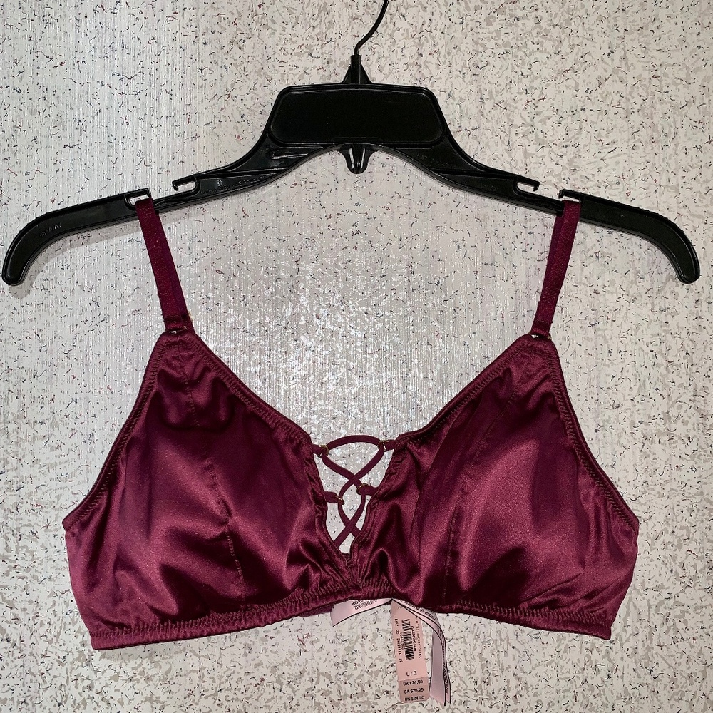 Lace Up Bralette- Victoria Secret